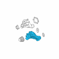 OEM 1995 GMC C3500 Water Pump Diagram - 12529082