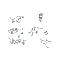 OEM Honda Odyssey Valve Assembly, Canister Vent Shut Diagram - 17311-SWA-A01