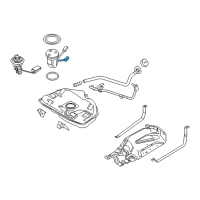 OEM 2008 Ford Fusion Fuel Gauge Sending Unit Diagram - 7E5Z-9A299-T