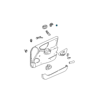 OEM 1997 Oldsmobile Cutlass Supreme Switch Asm-Door Lock Diagram - 22593386