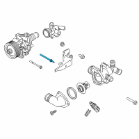OEM Ford Water Pump Assembly Stud Diagram - -W715379-S442