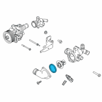 OEM 2018 Ford Transit-350 Thermostat O-Ring Diagram - -W704553-S300