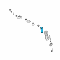 OEM Dodge Cover-Suspension STRUT Diagram - MB809284