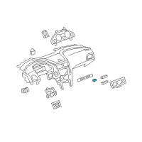 OEM 2016 Chevrolet Traverse Hazard Switch Diagram - 20929341