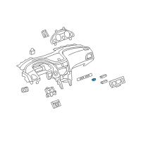 OEM 2010 Saturn Outlook Hazard Switch Diagram - 20929341