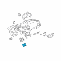 OEM GMC Savana 2500 Module Diagram - 22860591