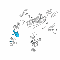 OEM 2022 Kia Telluride Pad U Diagram - 84640S9000WK