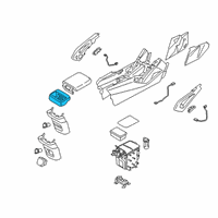 OEM 2021 Kia Telluride Pad U Diagram - 84643S9000WK