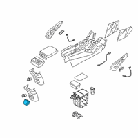 OEM 2021 Kia Telluride Power Outlet Assembly-In Diagram - 95260S9000