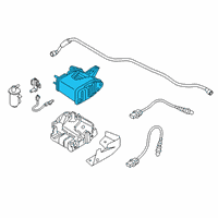 OEM 2018 Hyundai Kona CANISTER Assembly Diagram - 31410-J9500