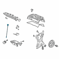 OEM Honda Civic Gauge Complete Diagram - 15650-5BF-A01