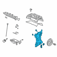 OEM 2020 Honda Civic Case Assembly, Chain Diagram - 11410-5BF-A00