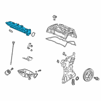 OEM 2021 Honda Civic Manifold, Intake Diagram - 17100-RPY-G01