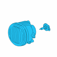 OEM 2004 Toyota Matrix Fog Lamp Diagram - 81210-01011