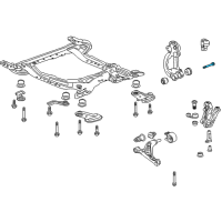 OEM 2017 Buick Envision Yoke Lower Bolt Diagram - 13258478