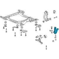 OEM 2019 Buick Envision Knuckle Diagram - 84180899