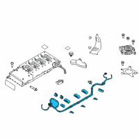 OEM 2017 Nissan Rogue Cable Assembly JUNC Diagram - 297A0-4BC0A