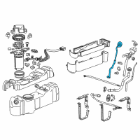 OEM 2014 GMC Sierra 2500 HD Vent Hose Diagram - 84530489