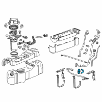 OEM 2011 GMC Sierra 2500 HD Injection Nozzle Diagram - 12647372