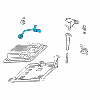 OEM 2019 Cadillac XT4 Knock Sensor Diagram - 55503494