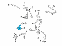 OEM 2020 Lincoln Aviator Outlet Hose Diagram - L1MZ-8A577-A