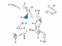 OEM 2021 Lincoln Aviator Auxiliary Pump Diagram - L1MZ-18D473-FBC