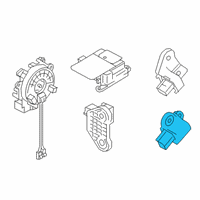 OEM 2019 Infiniti QX50 Sensor Assembly-Side Air Bag Diagram - K8830-5NA0A