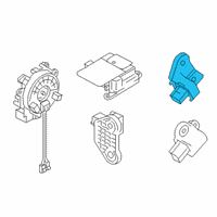 OEM Infiniti QX50 Air Bag Sensor Diagram - K88365NA6B