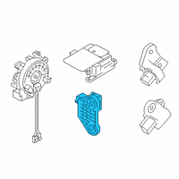 OEM 2020 Infiniti QX50 Sensor-Air Bag, Front Center Diagram - K8581-5NA0A