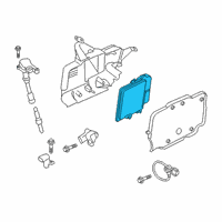 OEM 2022 Ford Escape ECM Diagram - KK1Z-12A650-JANP