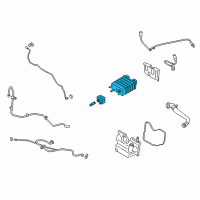 OEM 2015 Ford Escape Vapor Canister Diagram - FG9Z-9D653-J