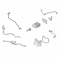 OEM 2017 Ford Escape Vapor Hose Diagram - CV6Z-9D667-B