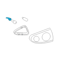 OEM Pontiac Socket Diagram - 89025035