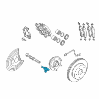 OEM 2016 Ram 1500 Sensor-Anti-Lock Brakes Diagram - 68170065AF