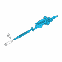 OEM Chrysler Column-Steering Diagram - 5057471AC