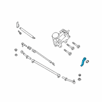 OEM 2018 Ford F-250 Super Duty Pitman Arm Diagram - JC3Z-3590-A