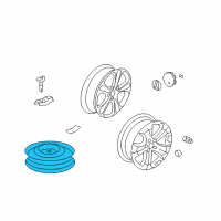 OEM 2007 Acura RDX Disk, Wheel (17X4T) Diagram - 42700-STK-A51