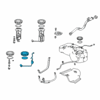 OEM 2018 Acura RDX Meter Set Diagram - 17047-TX4-A00