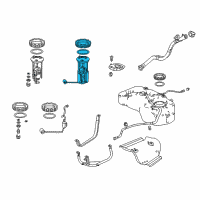 OEM 2018 Acura RDX Module Set, Fuel Pump Diagram - 17045-TX4-A02