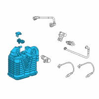 OEM Chevrolet Malibu Vapor Canister Diagram - 84493688