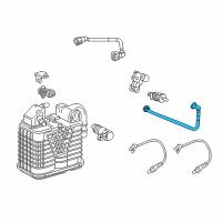 OEM 2020 Buick Regal Sportback Outlet Tube Diagram - 12674487