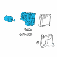 OEM 2015 Chevrolet Volt Modulator Diagram - 23283683