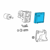 OEM Cadillac ELR Control Module Diagram - 22952526