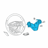 OEM Toyota Highlander Switch Assembly Diagram - 84250-0E381-B0