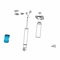 OEM 2017 Cadillac XTS Air Spring Diagram - 84252215