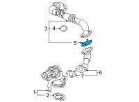 OEM 2021 Cadillac Escalade Inlet Pipe Gasket Diagram - 55497083