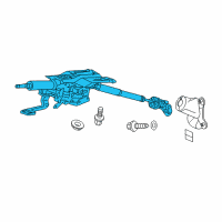 OEM Acura Column Assembly, Steering Diagram - 53200-TK4-A02