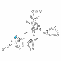 OEM 2017 Infiniti Q70 Insulator Diagram - 20596-EJ70B