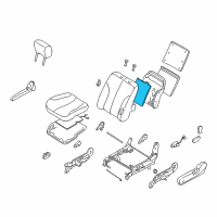 OEM Nissan Altima Heater Unit-Front Seat Back Diagram - 87635-8J170