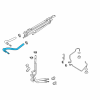 OEM 2015 Ford Police Interceptor Sedan Inlet Tube Diagram - DG1Z-7W064-A